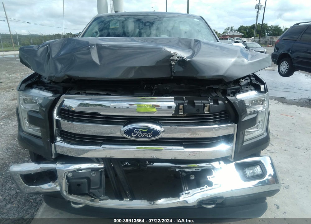 2016 FORD F-150 LARIAT VIN: 1FTFX1EF7GFA96371
