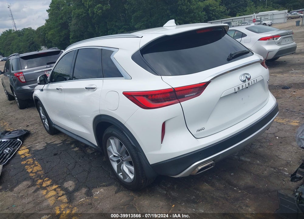 2021 INFINITI QX50 LUXE AWD VIN: 3PCAJ5BB4MF109002