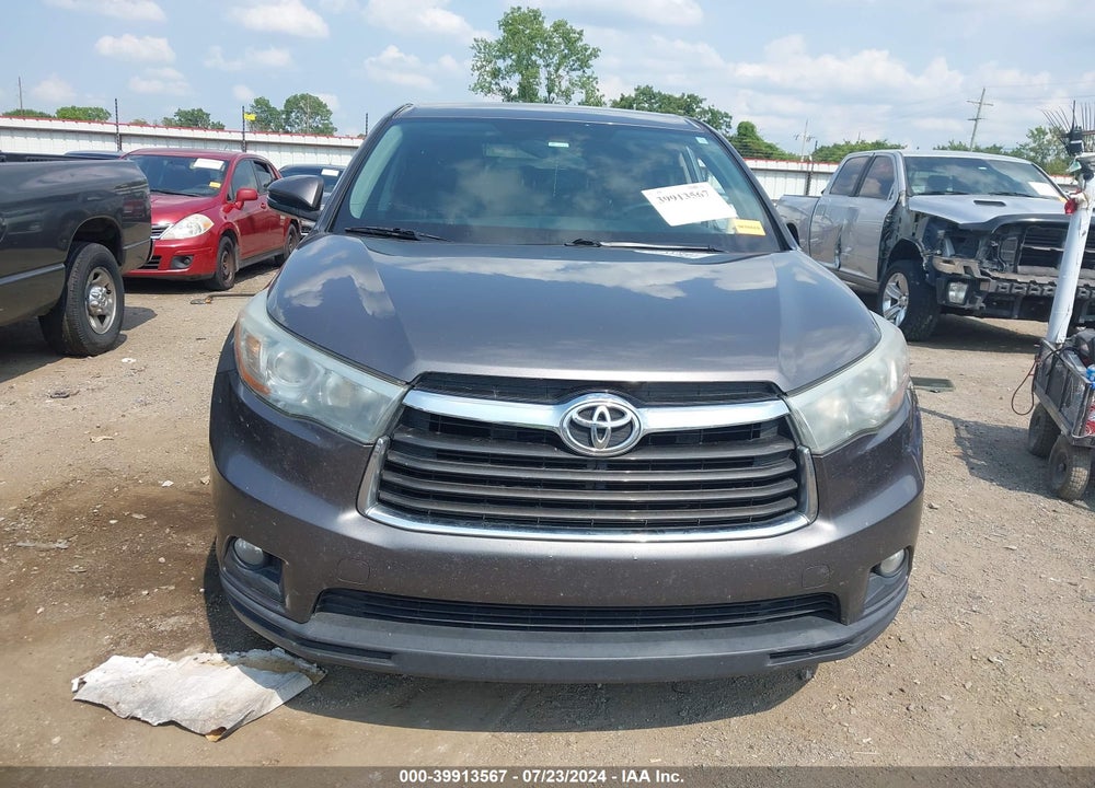 2016 TOYOTA HIGHLANDER LE PLUS V6 VIN: 5TDZKRFH1GS177036