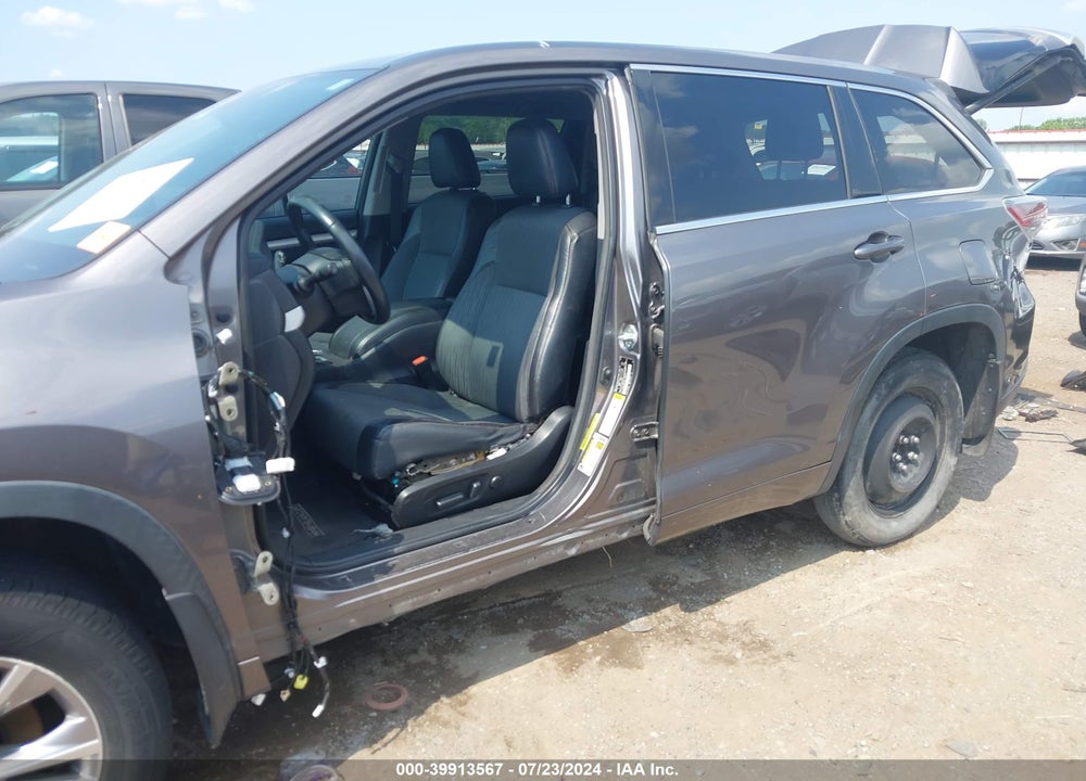 2016 TOYOTA HIGHLANDER LE PLUS V6 VIN: 5TDZKRFH1GS177036