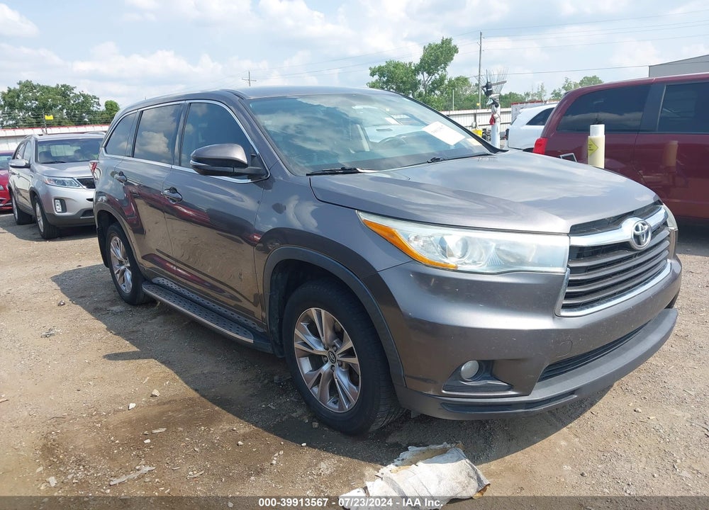 2016 TOYOTA HIGHLANDER LE PLUS V6 VIN: 5TDZKRFH1GS177036
