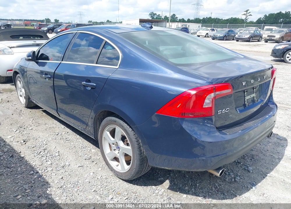 2013 VOLVO S60 T5/T5 PLATINUM/T5 PREMIER/T5 PREMIER PLUS VIN: YV1612FS2D1212856