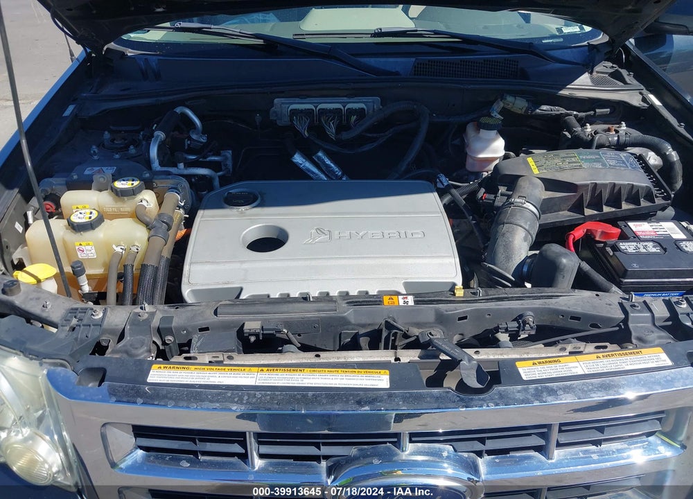 2009 FORD ESCAPE HYBRID LIMITED VIN: 1FMCU493X9KA86470