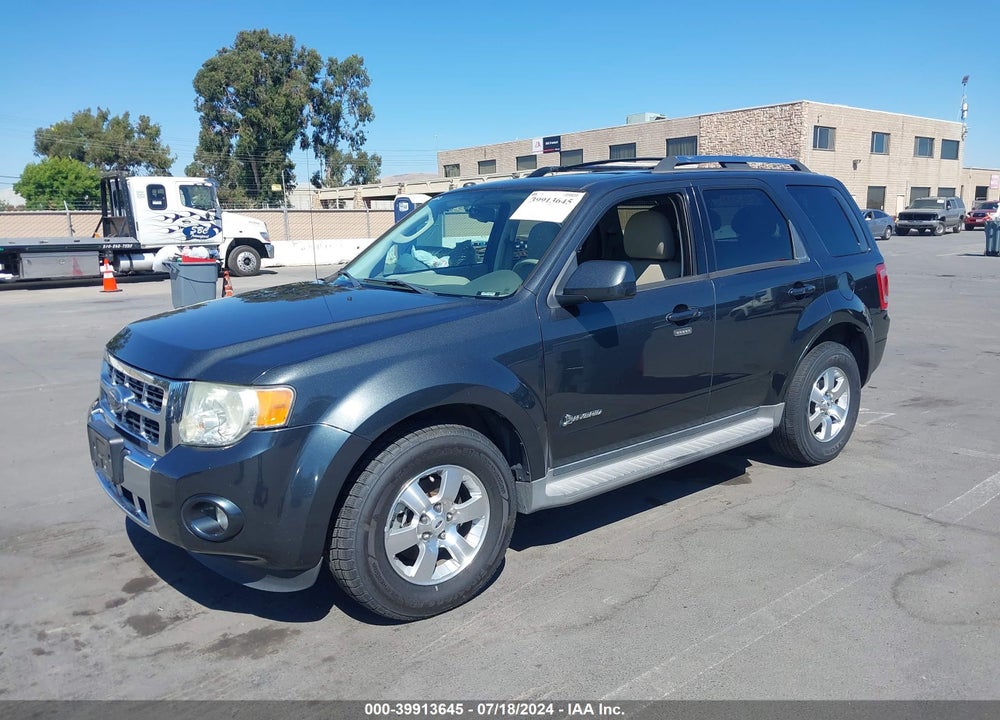2009 FORD ESCAPE HYBRID LIMITED VIN: 1FMCU493X9KA86470