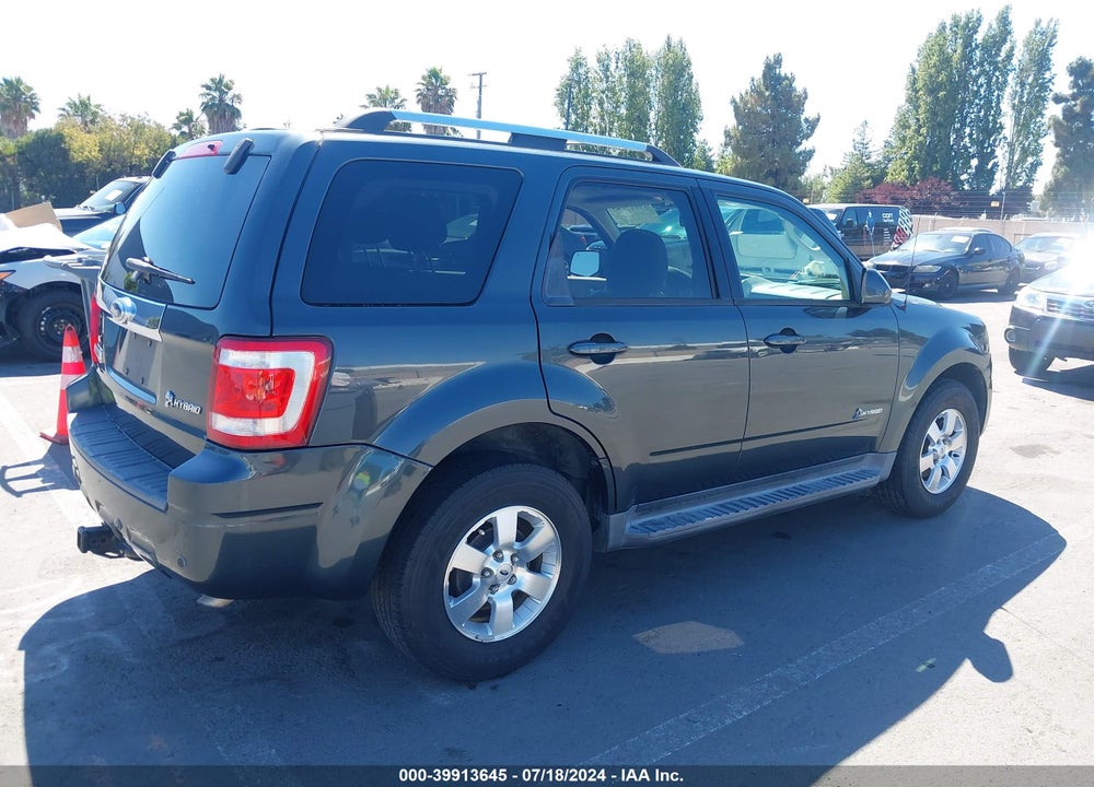 2009 FORD ESCAPE HYBRID LIMITED VIN: 1FMCU493X9KA86470
