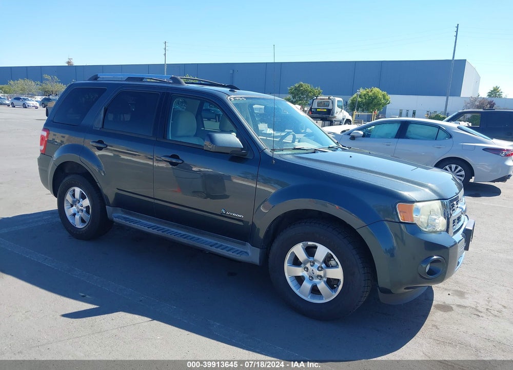 2009 FORD ESCAPE HYBRID LIMITED VIN: 1FMCU493X9KA86470