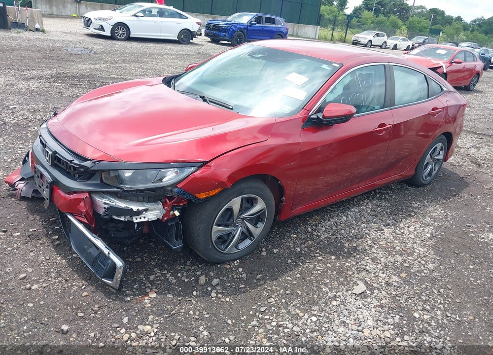2020 HONDA CIVIC LX VIN: 2HGFC2F64LH563529