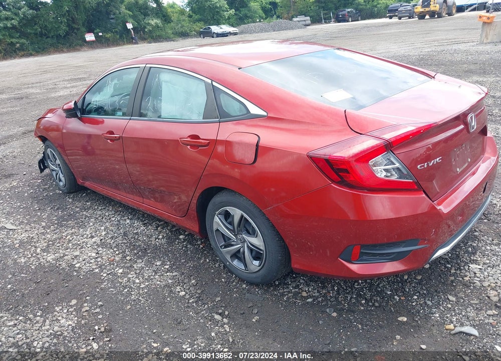 2020 HONDA CIVIC LX VIN: 2HGFC2F64LH563529