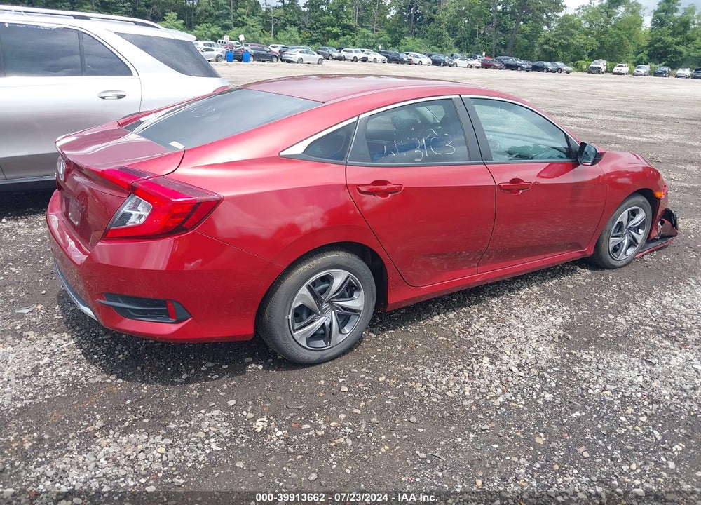 2020 HONDA CIVIC LX VIN: 2HGFC2F64LH563529