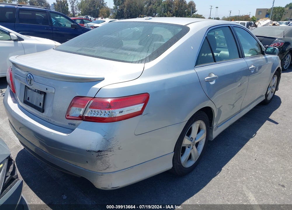 2011 TOYOTA CAMRY SE VIN: 4T1BF3EK3BU151618