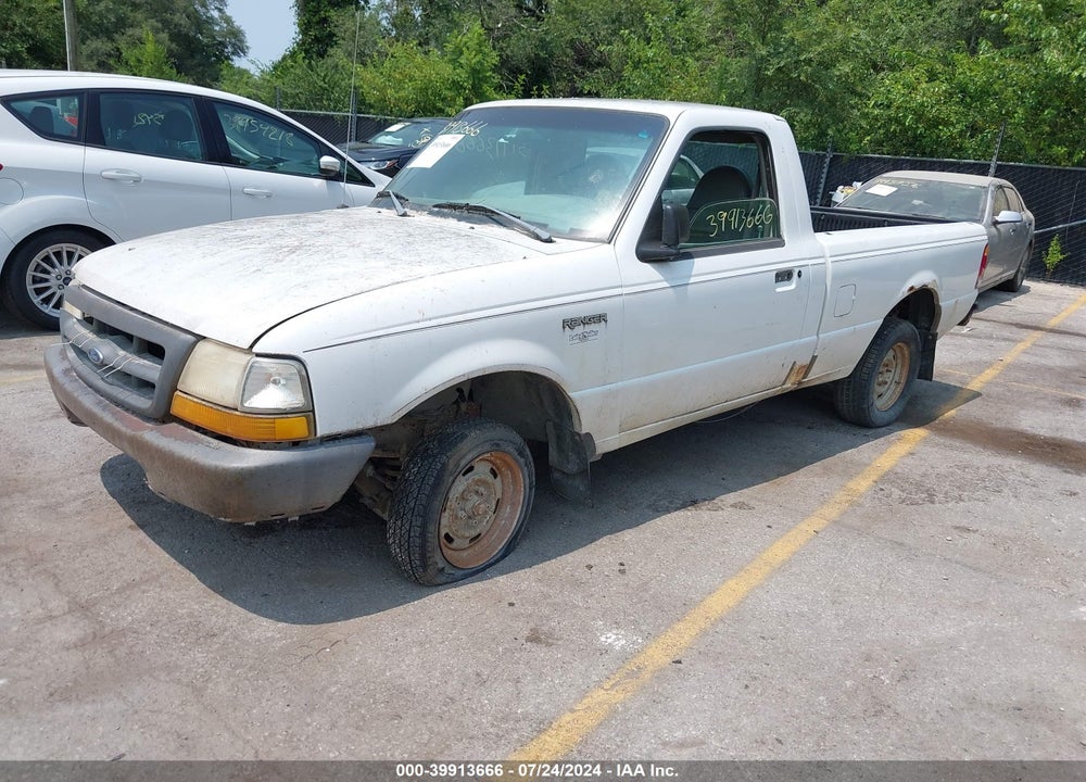 1998 FORD RANGER SPLASH/XL/XLT VIN: 1FTYR10C6WUA40688