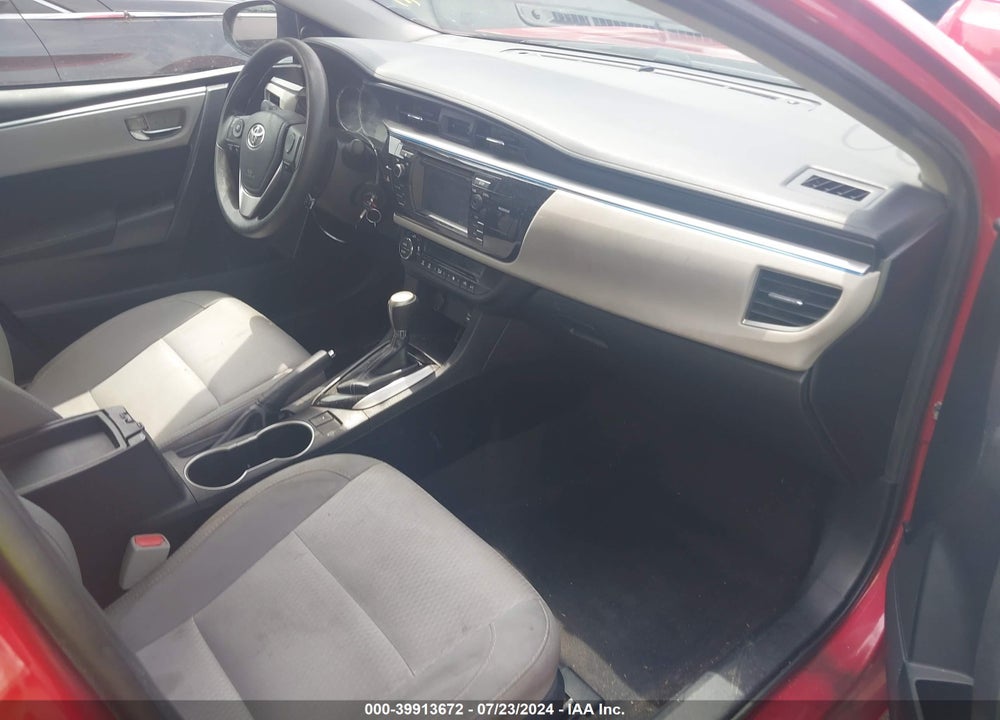 2014 TOYOTA COROLLA LE VIN: 2T1BURHE7EC133787