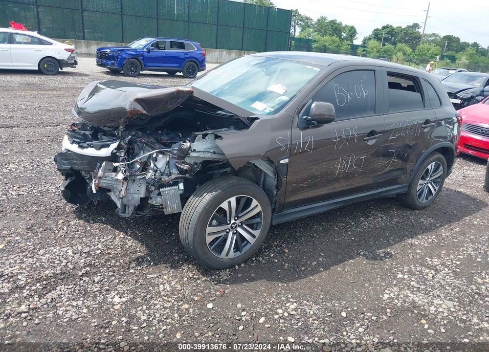2021 MITSUBISHI OUTLANDER SPORT 2.0 ES AWC VIN: JA4ARUAU4MU002815
