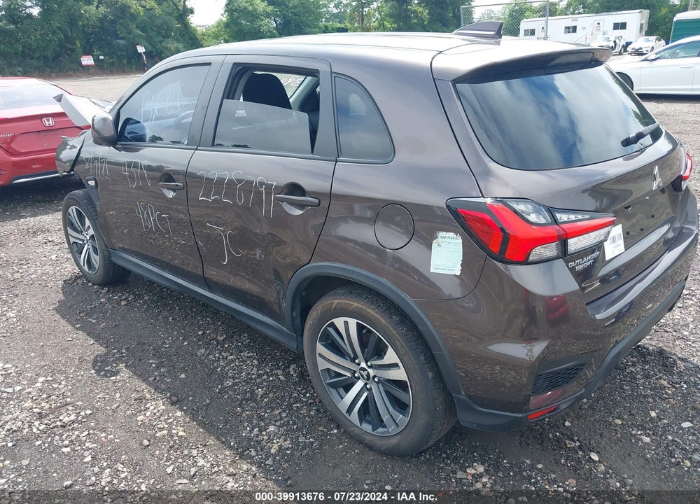 2021 MITSUBISHI OUTLANDER SPORT 2.0 ES AWC VIN: JA4ARUAU4MU002815