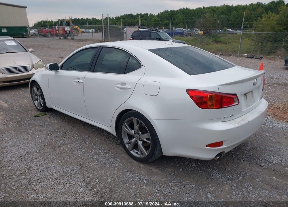 2009 LEXUS IS 250 VIN: JTHBK262095094399
