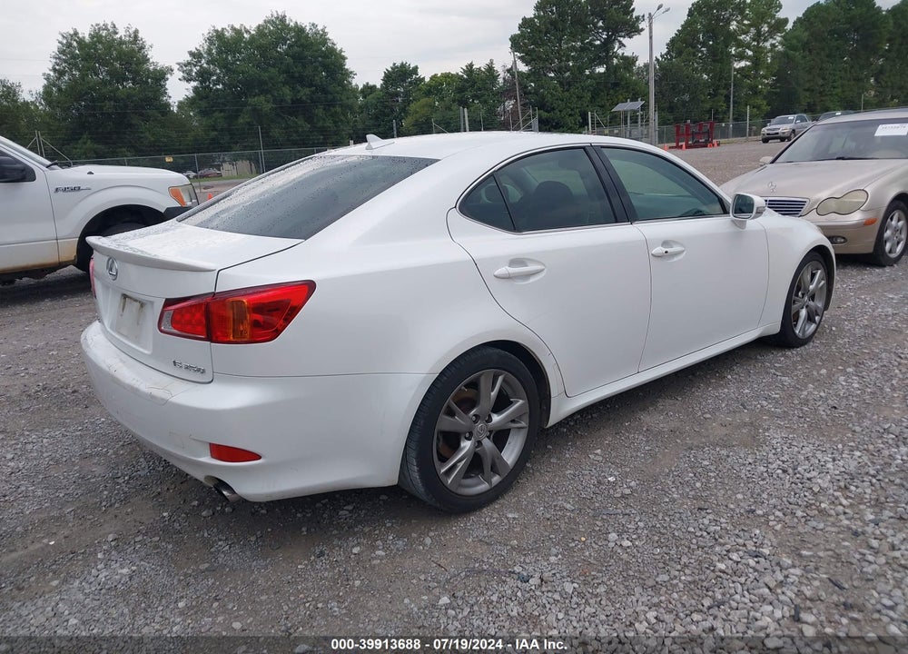 2009 LEXUS IS 250 VIN: JTHBK262095094399