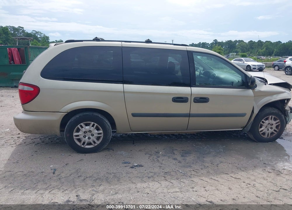 2006 DODGE GRAND CARAVAN SE VIN: 1D4GP24R66B505331
