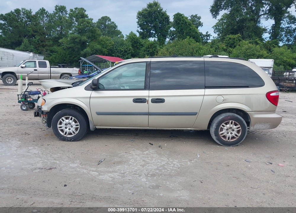 2006 DODGE GRAND CARAVAN SE VIN: 1D4GP24R66B505331
