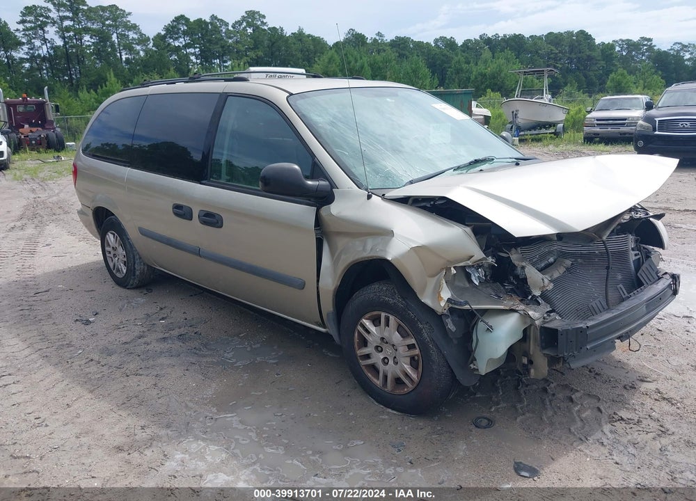 2006 DODGE GRAND CARAVAN SE VIN: 1D4GP24R66B505331