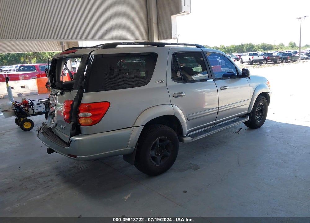 2002 TOYOTA SEQUOIA SR5 V8 VIN: 5TDZT34A02S070083
