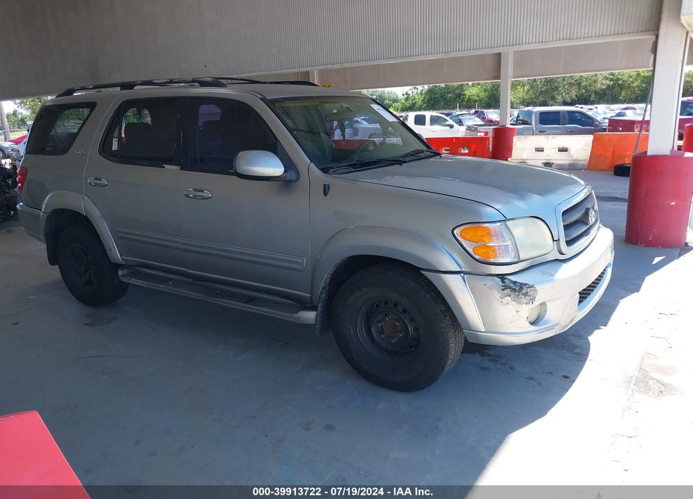 2002 TOYOTA SEQUOIA SR5 V8 VIN: 5TDZT34A02S070083