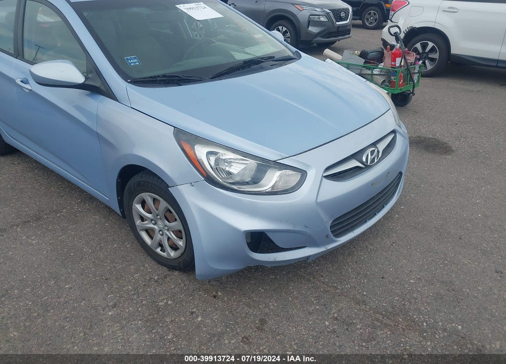 2013 HYUNDAI ACCENT GS VIN: KMHCT5AE8DU140433