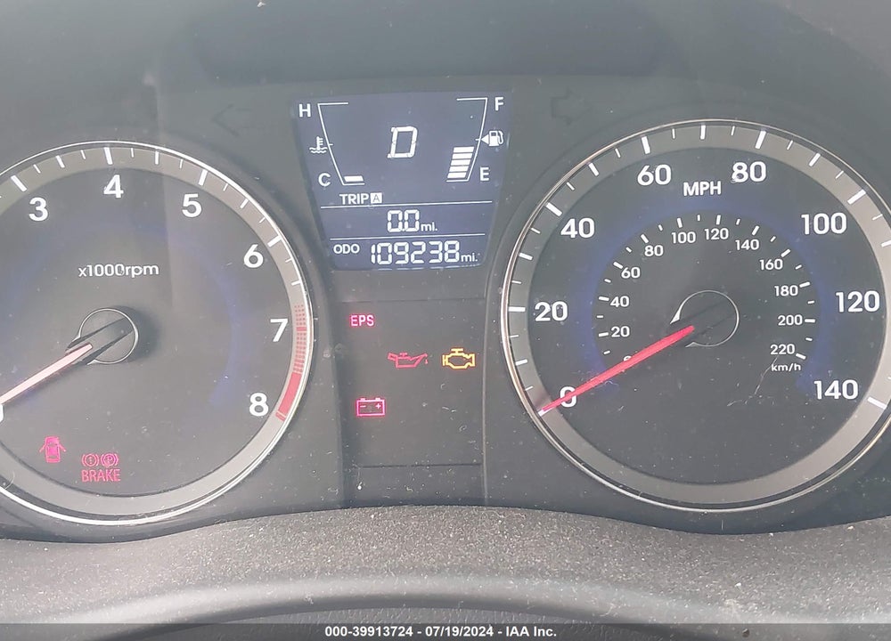 2013 HYUNDAI ACCENT GS VIN: KMHCT5AE8DU140433