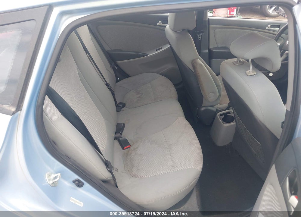2013 HYUNDAI ACCENT GS VIN: KMHCT5AE8DU140433