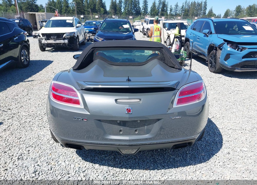 2008 SATURN SKY RED LINE VIN: 1G8MG35X58Y133249