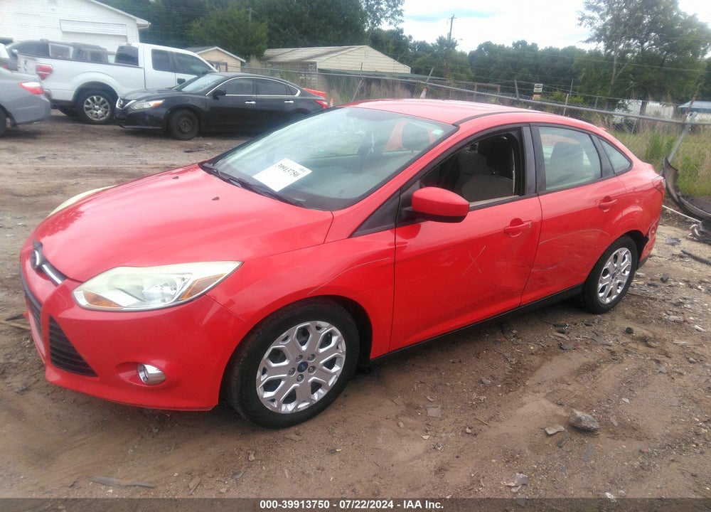 2012 FORD FOCUS SE VIN: 1FAHP3F26CL298054