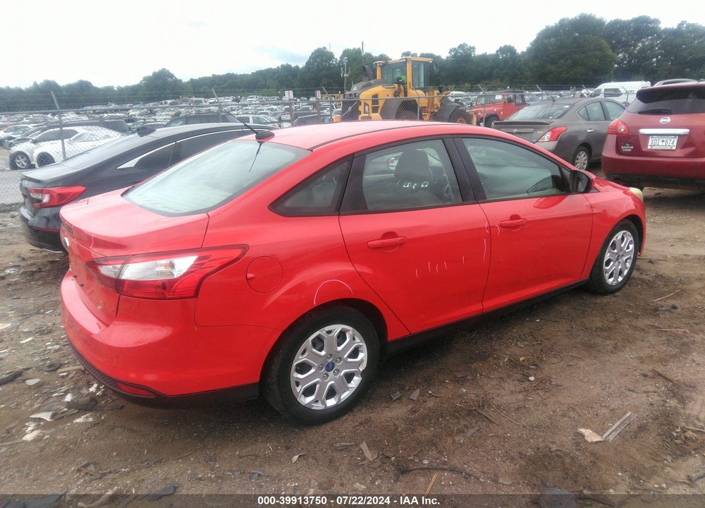 2012 FORD FOCUS SE VIN: 1FAHP3F26CL298054