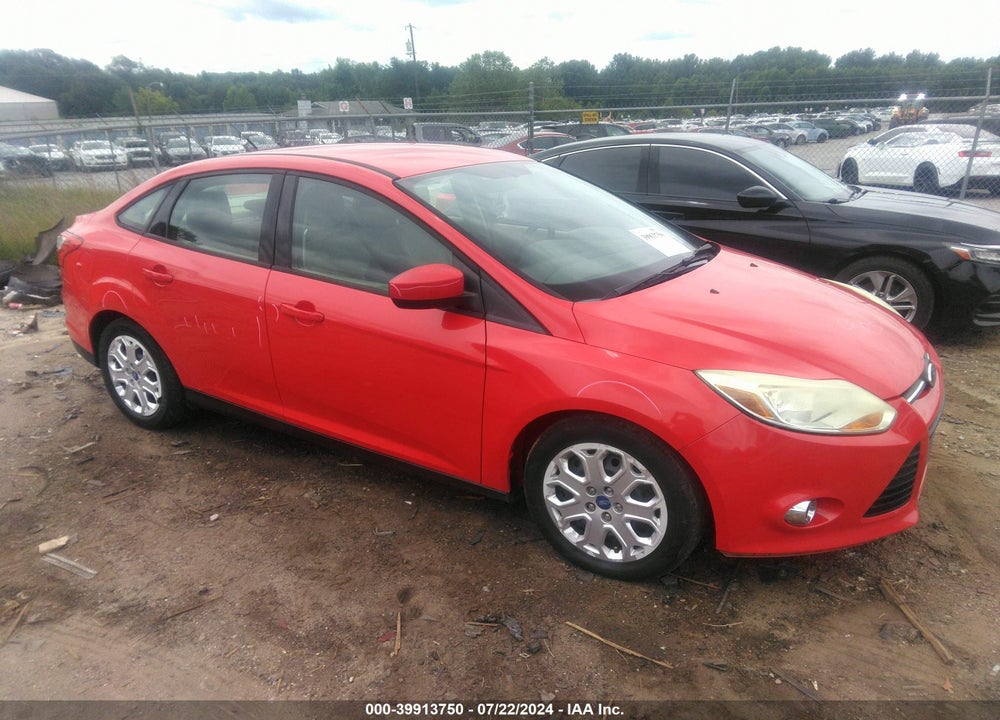 2012 FORD FOCUS SE VIN: 1FAHP3F26CL298054