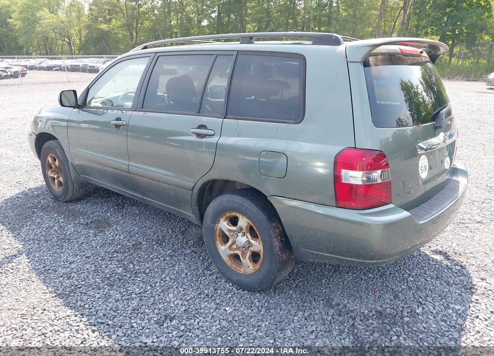 2005 TOYOTA HIGHLANDER VIN: JTEHD21A650037129