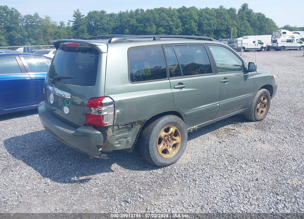 2005 TOYOTA HIGHLANDER VIN: JTEHD21A650037129