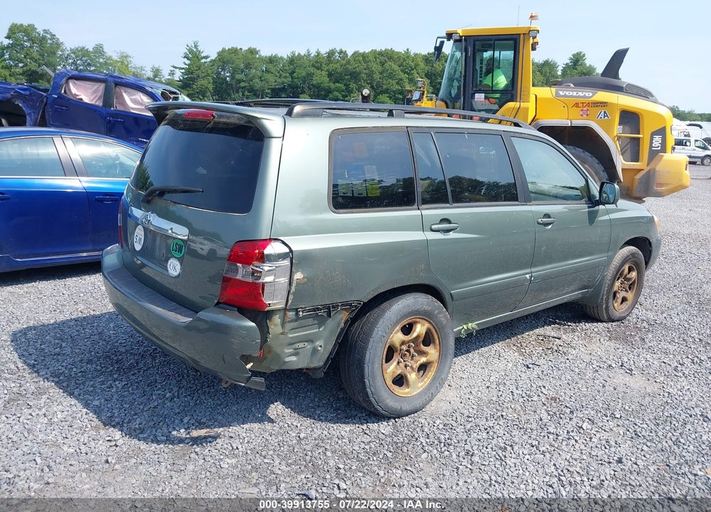 2005 TOYOTA HIGHLANDER VIN: JTEHD21A650037129