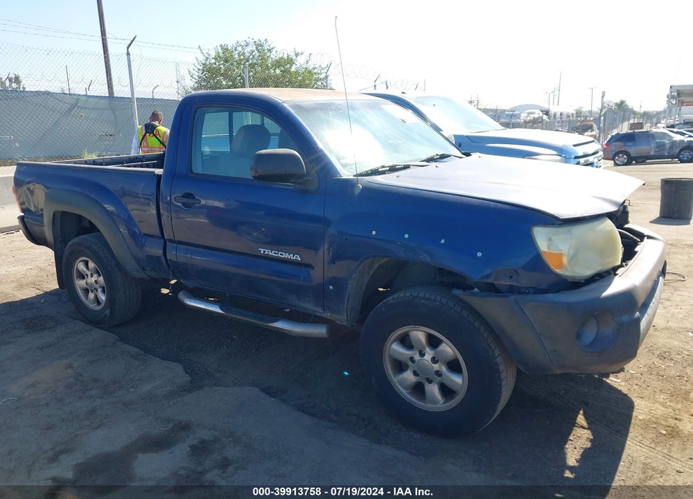 2007 TOYOTA TACOMA PRERUNNER VIN: 5TENX62N67Z412401