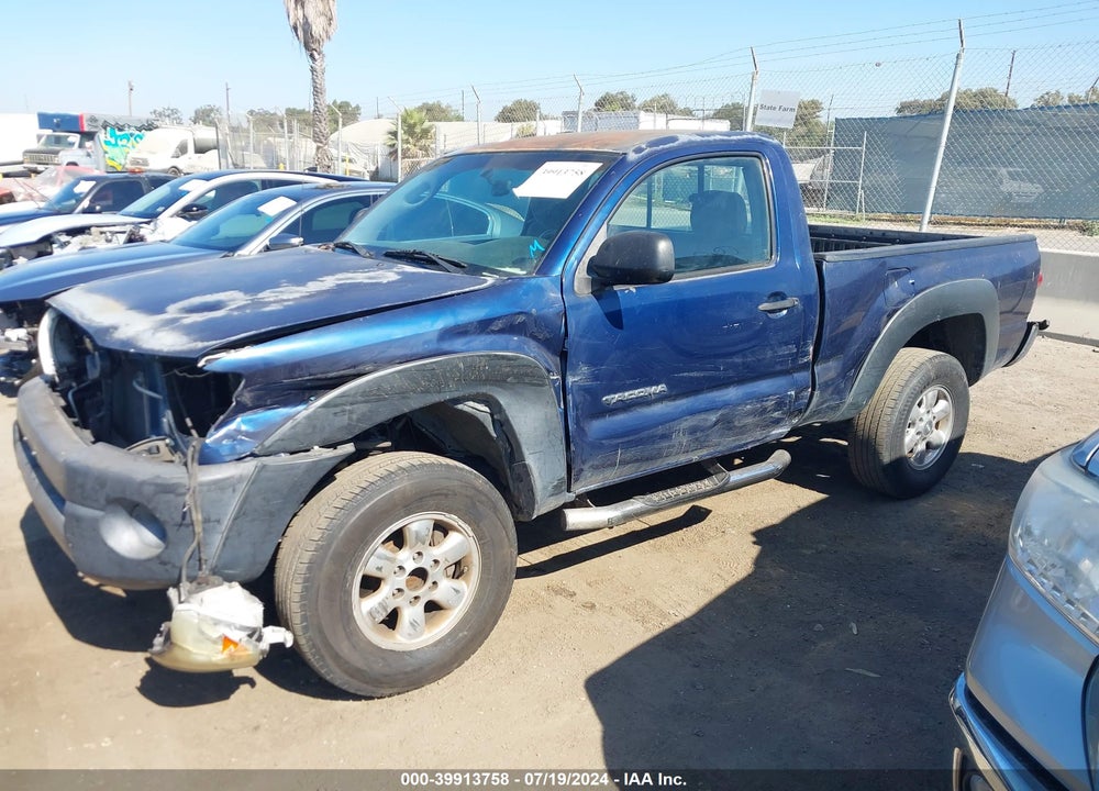 2007 TOYOTA TACOMA PRERUNNER VIN: 5TENX62N67Z412401