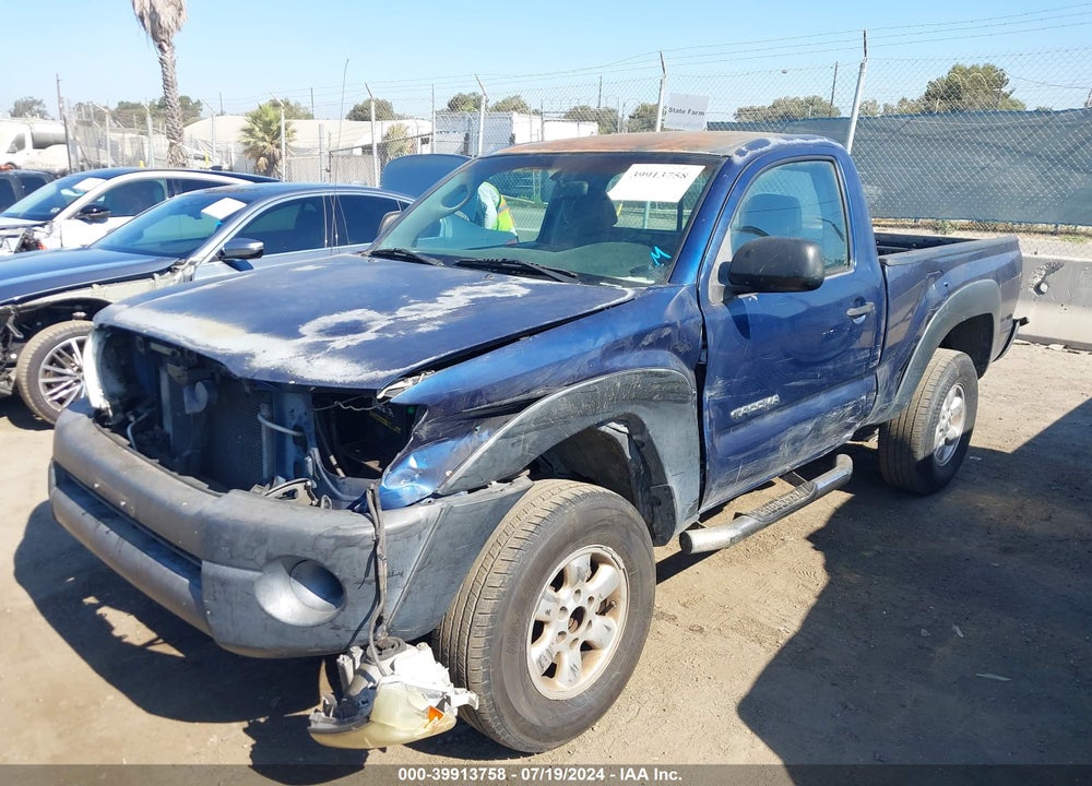 2007 TOYOTA TACOMA PRERUNNER VIN: 5TENX62N67Z412401