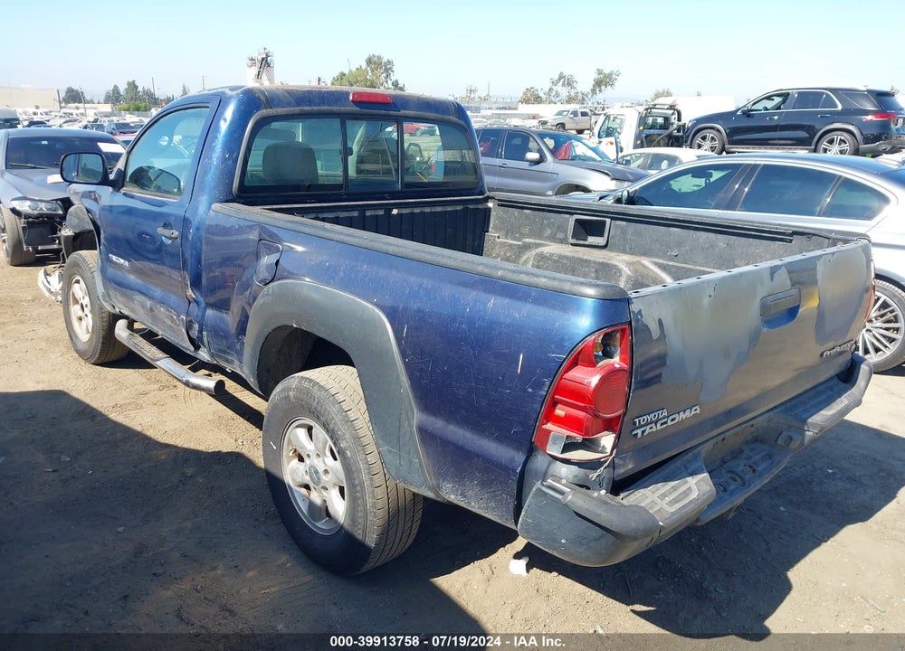 2007 TOYOTA TACOMA PRERUNNER VIN: 5TENX62N67Z412401