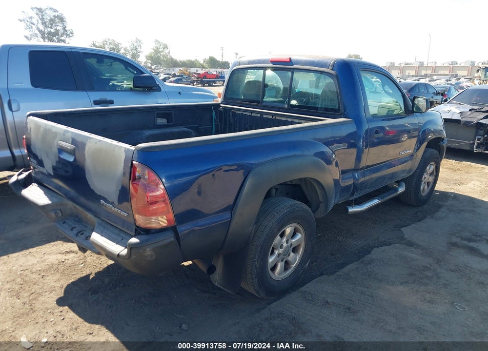 2007 TOYOTA TACOMA PRERUNNER VIN: 5TENX62N67Z412401