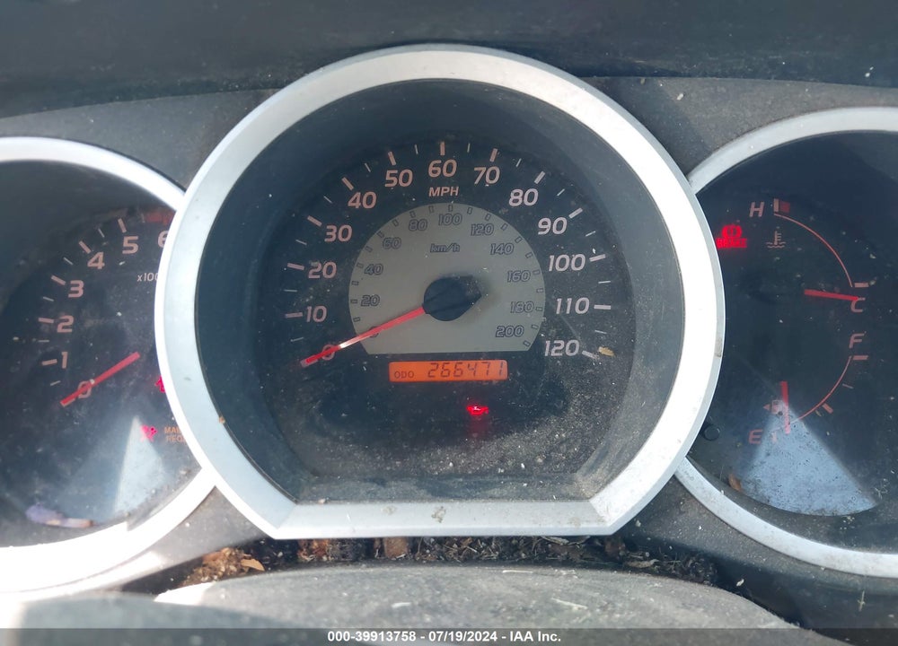 2007 TOYOTA TACOMA PRERUNNER VIN: 5TENX62N67Z412401