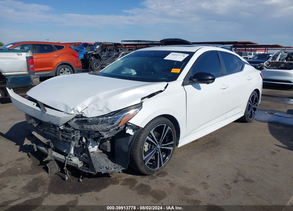 2021 NISSAN SENTRA SR XTRONIC CVT VIN: 3N1AB8DV4MY271922
