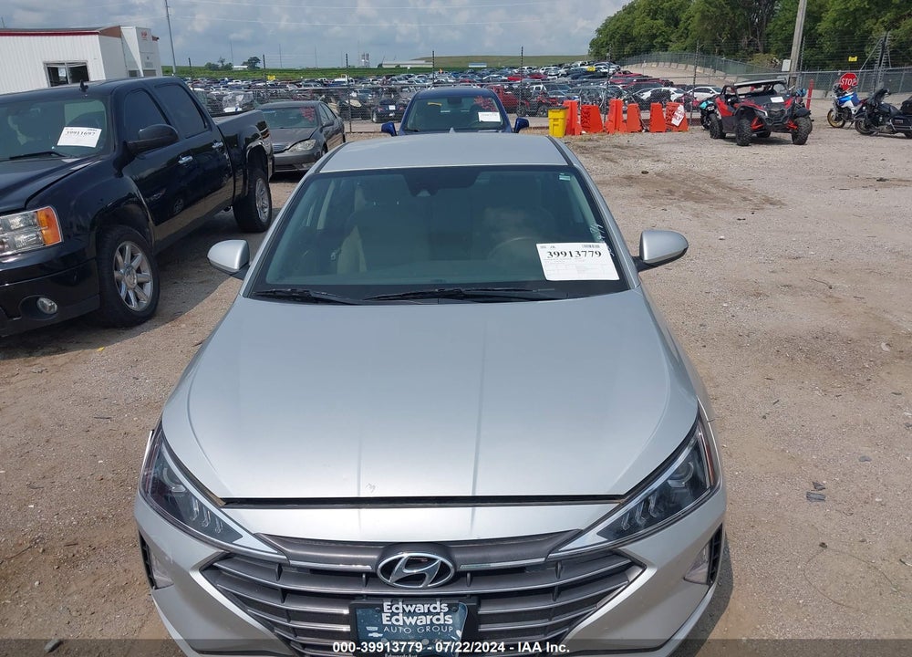 2019 HYUNDAI ELANTRA SEL VIN: 5NPD84LF9KH449524