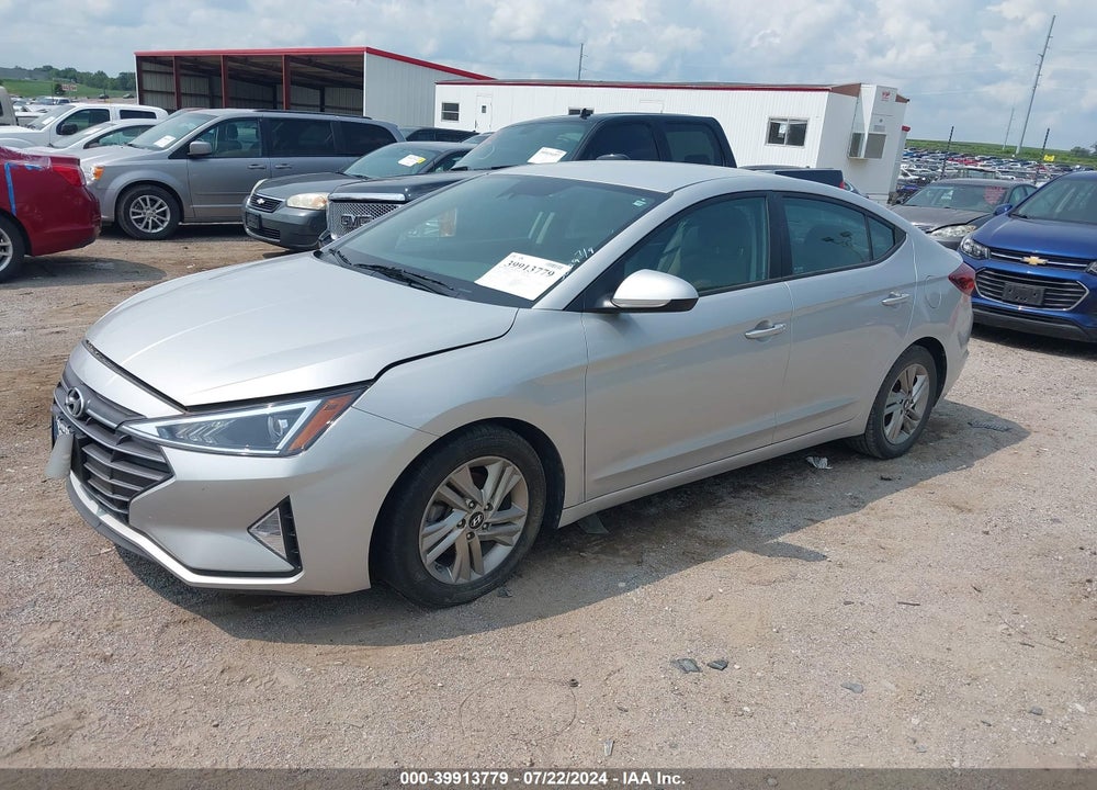 2019 HYUNDAI ELANTRA SEL VIN: 5NPD84LF9KH449524
