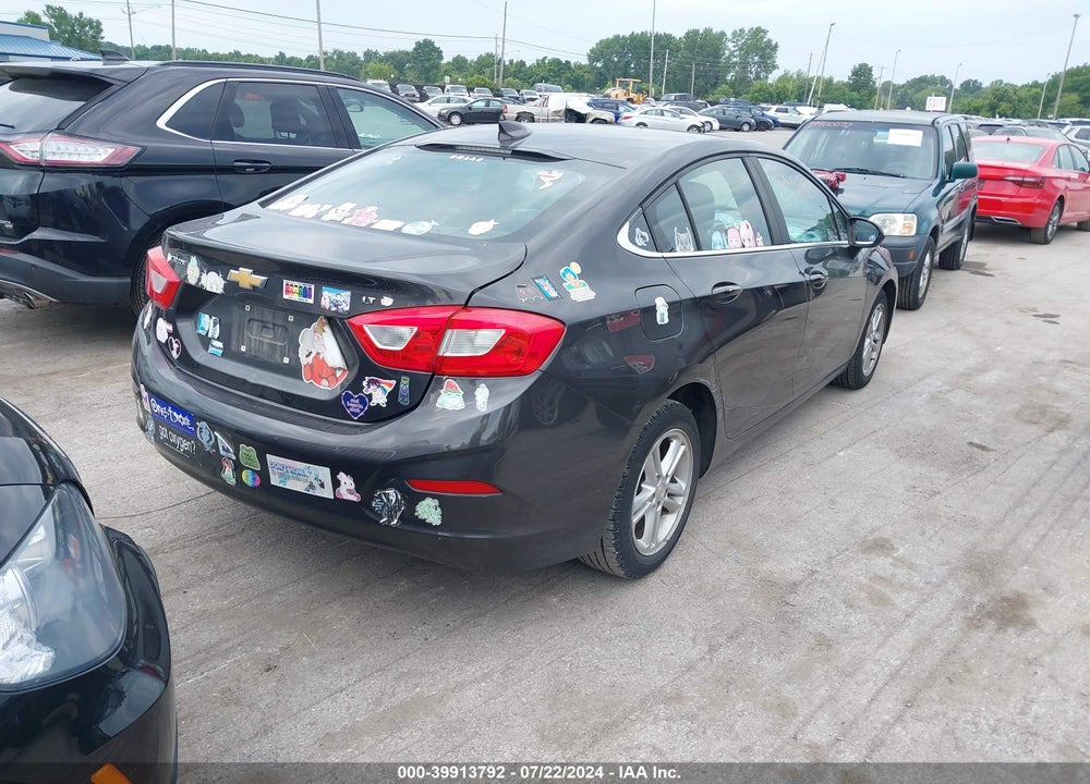 2016 CHEVROLET CRUZE LT AUTO VIN: 1G1BE5SM3G7284547
