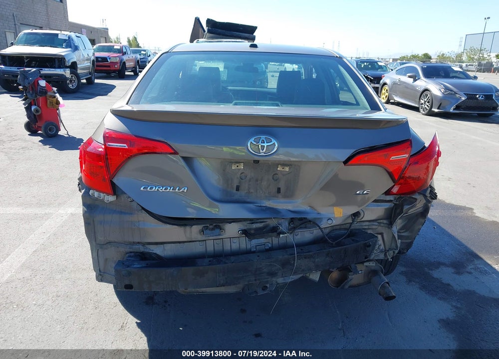 2017 TOYOTA COROLLA VIN: 5YFBURHE3HP657653