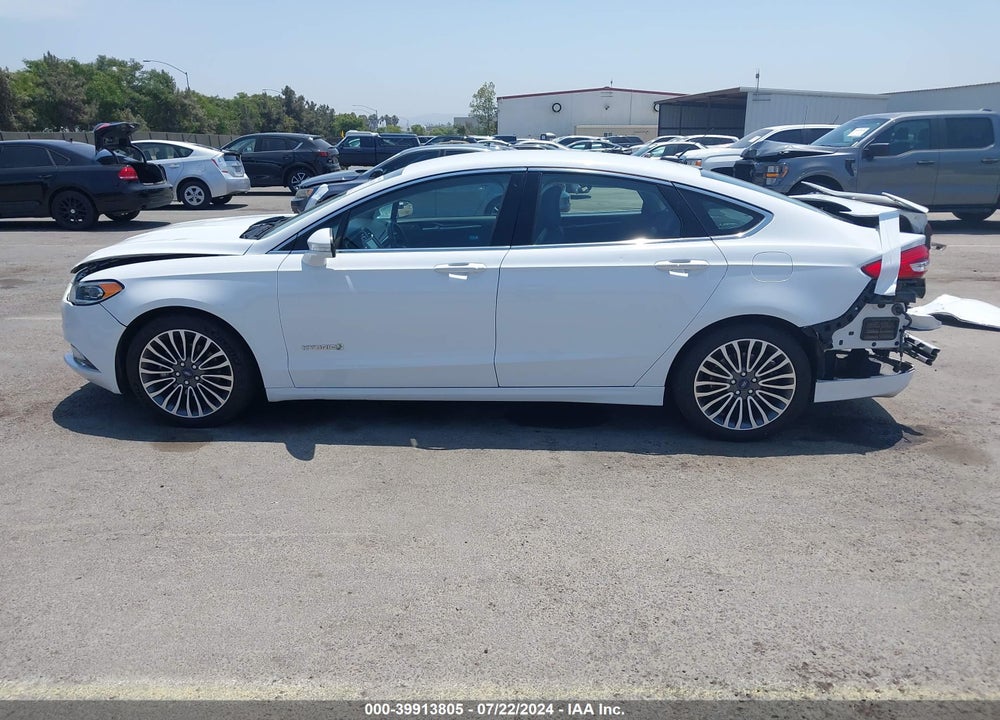 2018 FORD FUSION HYBRID TITANIUM VIN: 3FA6P0RU8JR205939