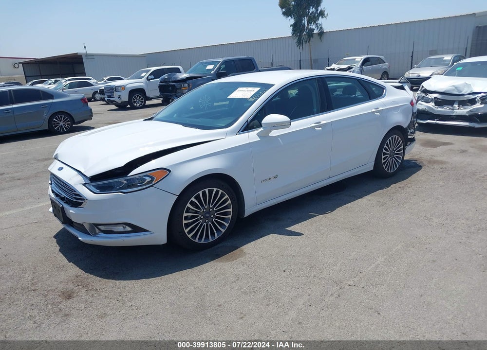 2018 FORD FUSION HYBRID TITANIUM VIN: 3FA6P0RU8JR205939