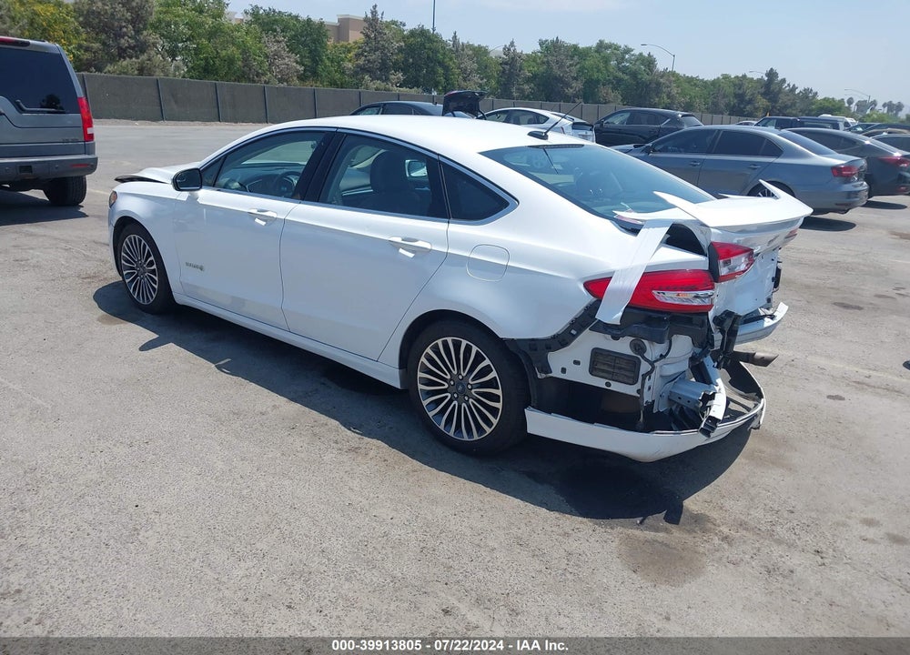 2018 FORD FUSION HYBRID TITANIUM VIN: 3FA6P0RU8JR205939