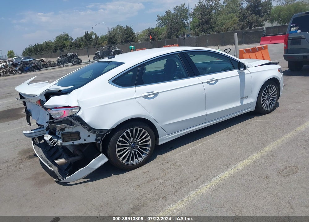 2018 FORD FUSION HYBRID TITANIUM VIN: 3FA6P0RU8JR205939